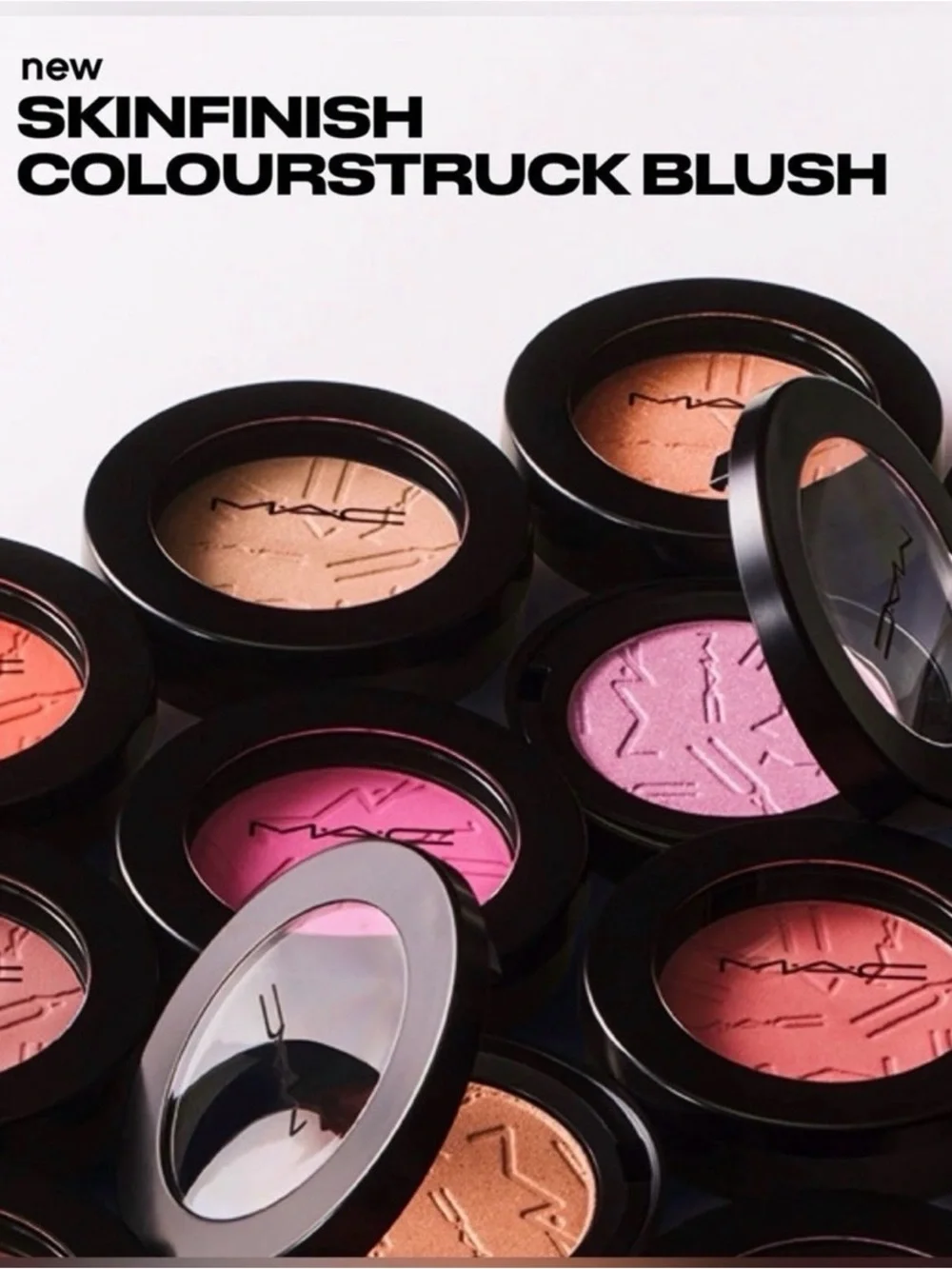 NEW✅ MAC Cosmetics • Skinfinish Colourstruck Blush • Desert Rose • New in Box